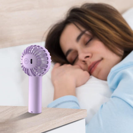 Mini Portable Fan, Small Handheld Fan With 3 Speeds, Small Hand Fan Usb Rechargeable, Personal Fan Battery Operate For Outdoor
