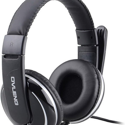 3.5mm Stereo HiFi Music Gaming Headset Headphone with Microphone for PC Computer