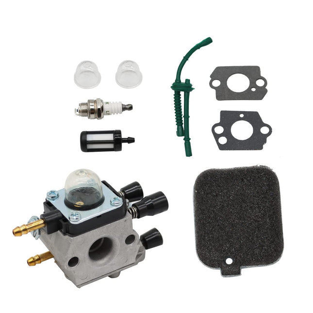 Yunnergo BG55 C1Q-S68G Carburetor Replacement for BG45 BG55 BG65 BG85 Leaf Blower Parts C1Q-S68 Replaces 42291200606 4229 120 0606 with Tune Up Kit Air Filter Gasket for BG55 BG85 BG65
