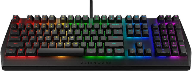 Alienware USB Low-Profile RGB Gaming Keyboard AW410K: Alienfx Per Key RGB LED - Cherry MX Brown Switches