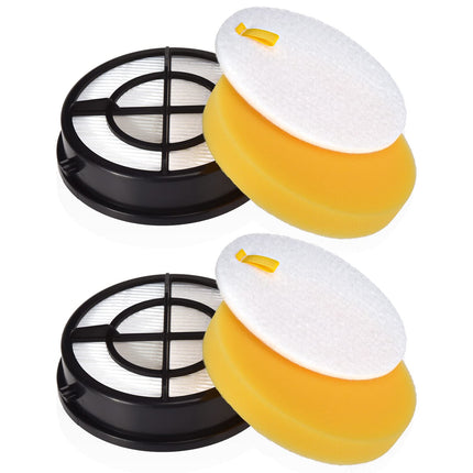 2Pack 1650 Filter For Bissell Pet Hair Eraser Turbo Upright Vacuum Model 1650A,1650C, 16501, 16507, 16508, 16502, 1650P, 1650R, 1650W, Replaces Parts 1608860 & 16871