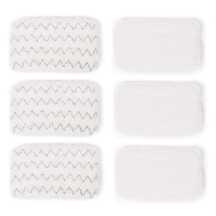 Steam Mop Pads For Bissell 1252 1606670 1543 1652 1132M 1530 11326 Symphony And Steam Vacuum Cleaner Series 6 Pack