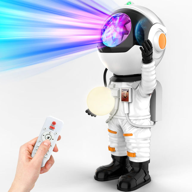 Rossetta Astronaut Galaxy Projector, Star Projector for Bedroom, LED Night Light for Kids Room with Timer and Remote, Room Decor Aesthetic, Home Decor, s for Adults, Teens, Christmas, Birthday