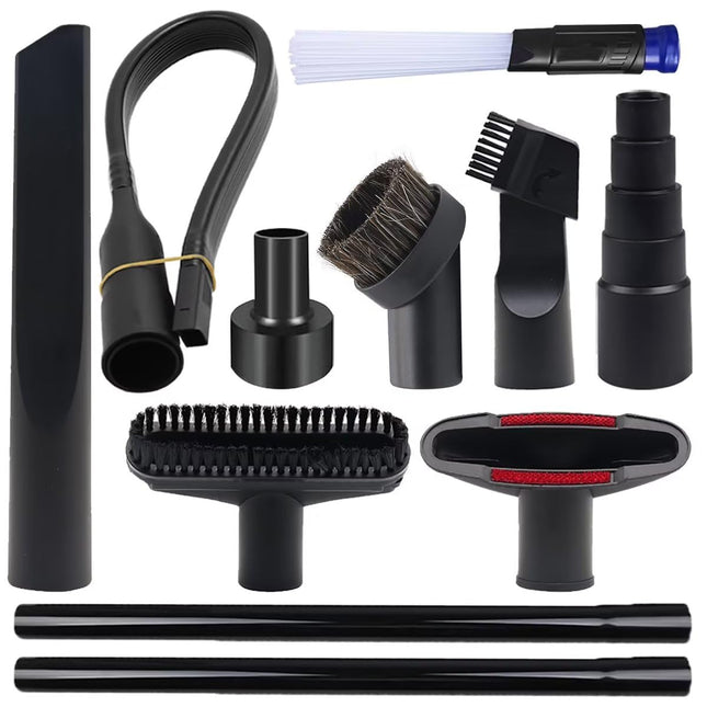 11 Pcs Vacuum Attachments For Shop Vac Accessories To 2 12 To 1 14 To 1 38 & 1 78 To 1 Vacuum Hose Adapter Kit, Vacuum Cleaner Accessories With Universal Vacuum Hose Adapters