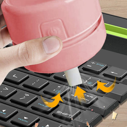 Mini Portable Handheld Cordless Tabletop Crumb Sweeper Desktop Vacuum Cleaner
