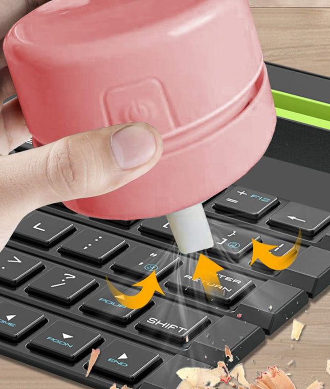 Mini Portable Handheld Cordless Tabletop Crumb Sweeper Desktop Vacuum Cleaner