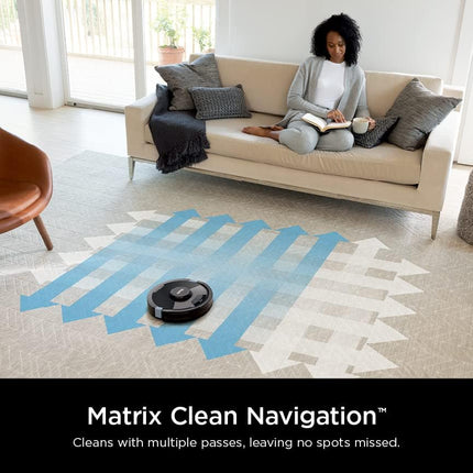 Shark Ai Ultra Robot Vacuum And Mop With Matrix Clean Navigation, Cleanedge Technology, Perfect For Pet Hair, Compatible With Alexa, Black Reed