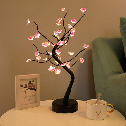 Lamp for Living Room Lamp Cherry Bonsai Tree Light DIY Artificial Tree Lamp Aesthetic Lamps for Living Room Bedroom Christmas Home s Room Decor 36 LED