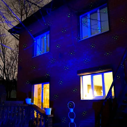 LEDMALL Moving Vivid Laser Firefly Star Lights with Aurora Effects Garden Decorative and Christmas Lights