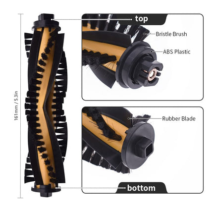 Neutop Parts Compatible For Ecovacs Deebot N79S N79 Dn622 Dn622.11 Dn622.31 N79W N79Se And Deebot 500 Dc3G Robot Vacuum With 1 Roller Brush 12 Filter Sets 6 Side Brushes 1 Mesh Filter