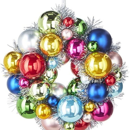 RAZ Imports Collected Christmas 11" Ball Wreath Ornament