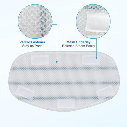 Uniqus Steam Mop Pads Compatible With Pursteam Thermapro 10In1 And Thermapro 211 Steam Mop Cleaner Microfiber Pur Steam Mop Pads Washable Reusable Steam Mop Pads For Steamer Floor Cleaning