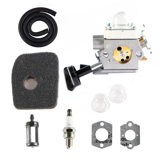 Mikatesi Carburetor Carb Fits for Stihl BG56 BG56C Blower Replace for Zama C1M-S260B C1M-S260 4241-120-0615 4241-120-0622 4241-120-0632 4214 120 1800 with Air Filter Fuel Line Spark Plug Kit