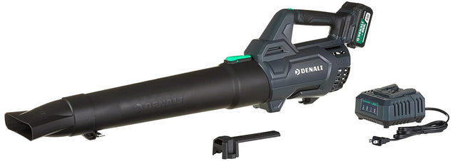 Amazon Brand - Denali by SKIL 20V Brushless 400 CFM Leaf Blower Kit, Includes 4.0Ah Lithium Battery & Charger