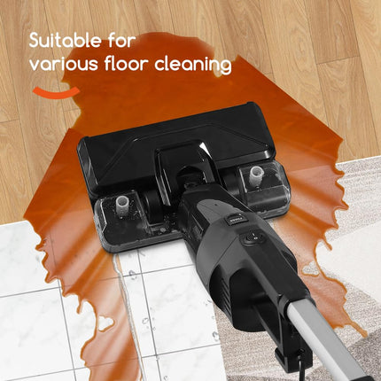 Upright Vacuum Cleaner 18 Kpa Powerful Corded Electric Mop 2 In 1 Corded Vac Lightweight Handheld Vacuum For Hardwood, Tile, Mable Floor Cleaning