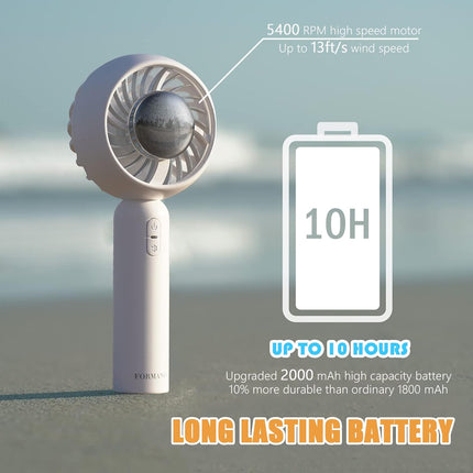 Air Conditioner Fan The Genuine Portable Ice Cooling Refrigerating Pad Handheld Cooling Fan That Blows Cold Air