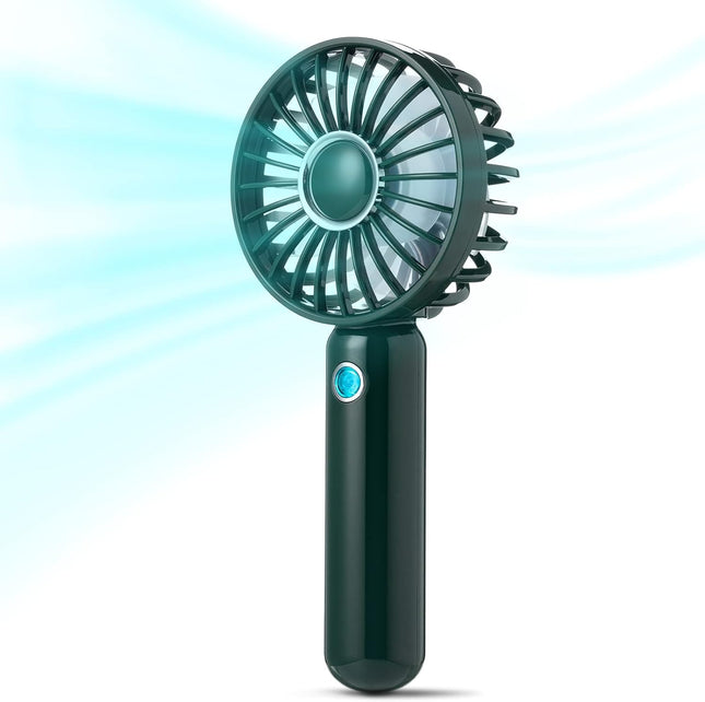 Civpower Mini Handheld Fan, Portable Usb Rechargeable Fan, Battery Operated Small Pocket Fan, 3 Speeds Adjustable, For Home