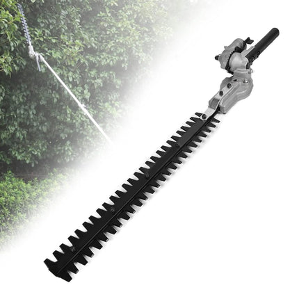 LZKW Hedge Trimmer Attachment, Good Compatibility Easy to Install Hedge Trimmer Working Head for Garden for Bush for Home for Shrubs(26mm 7 Teeth)