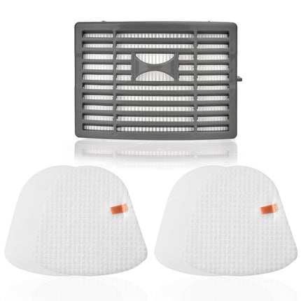 Filter For Shark Navigator Nv586 Nv581 Nv581Q Nv585 Nv580 Powered Lift Away Dlx Upright Vacuum, 1 Hepa Post Filter +2 Foam & Felt Filters, Compare To Part Xfft580 & Xhep580
