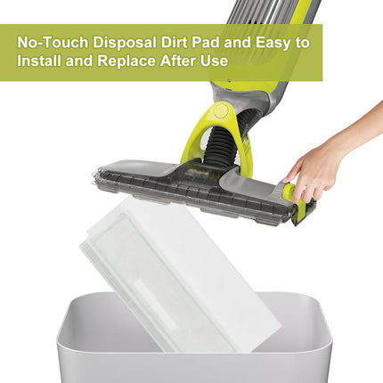 Uniqus 20 Pack Vac Mop Pads Refills For Shark Vacmop Vm252 Vm251 Vm200 Vm200C Vm190 Vm252C Qm250 Vm250 Vc205 Vac Mops For Shark Vacmop Pads Refill Disposable,Thickness, Hard Floor Vacuum Mop Pad