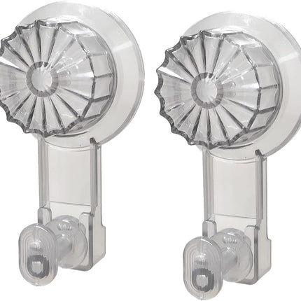2 Pack Wreath-Hanger,22 LB Heavy Duty Waterproof Removable Suction Cup Wreath-Hooks for Halloween Christmas Décor, Wreath Holder for Window Glass Smooth Doors Tiles Welcome Sign (Grey)
