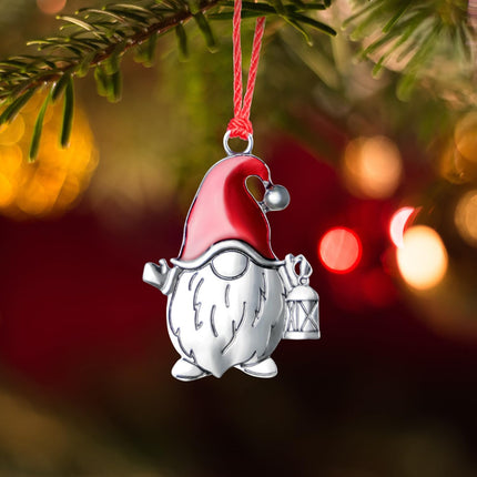 Christmas Ornament - Solid Pewter Christmas Tree Ornament Handcrafted Pewter Christmas Pendants Decoration DIY Craft Hanging Ornaments for Christmas Trees…