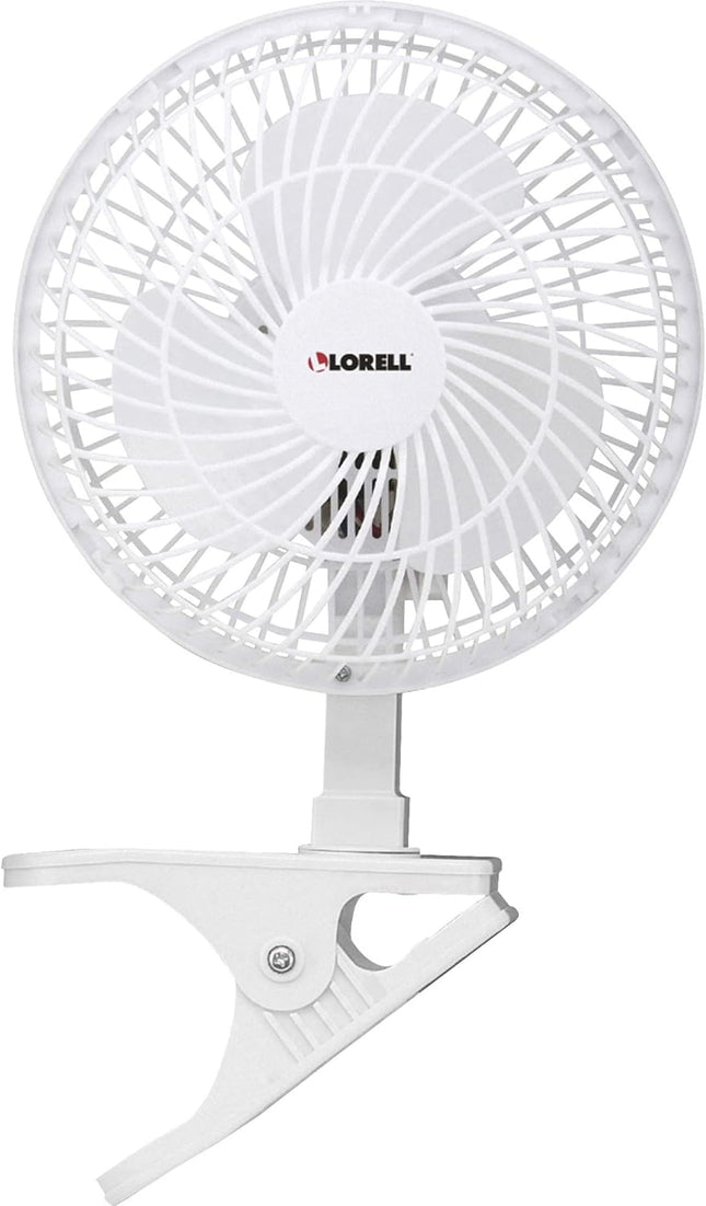 Atlantic Breeze 6 Personal ClipOn Fan, Light Gray