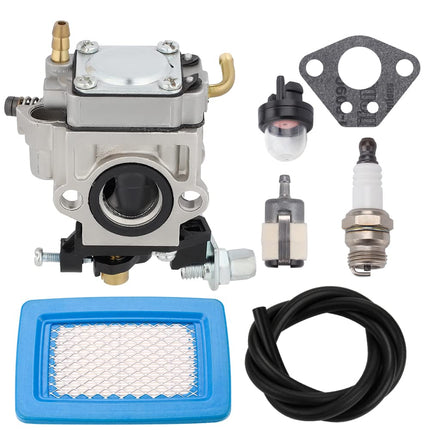 Dxent PB-770 Carburetor for Echo PB-770H PB-770T Backpack Blower with Fuel Filter Spark Plug Tune-up Parts Kit Replace WYK-406 WYK-406-1 WYK-345-1 Echo A021001870 A021003940 Engine Lawn Mower