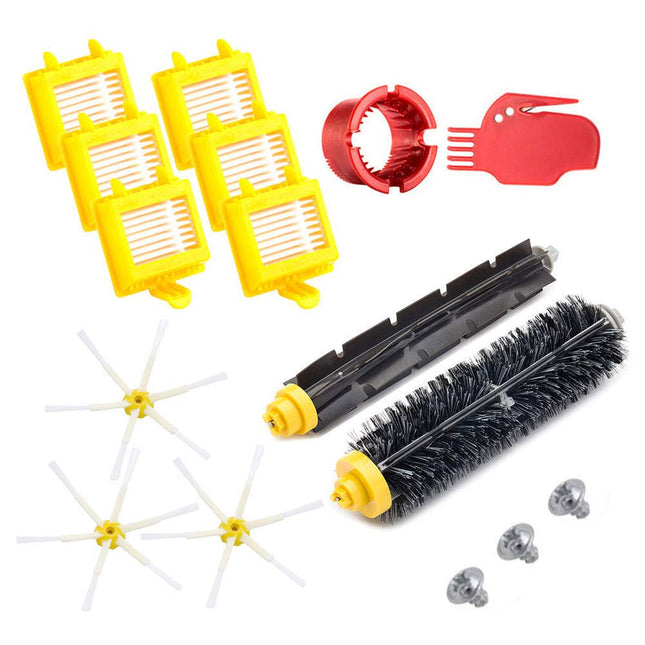 Neutop d Parts Accessories Kit Compatible With Irobot Roomba 700 Series 760 761 770 780 790 Robot Vacuum With Flexible Beater And Bristle Brush Hepa Filter Side Brush Cleaning Tool.