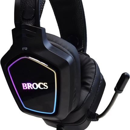 Alien H656 Gaming, Headphone with Microphone, RGB - Gaming Headset, USB Headphone for Computer, PC, Laptop, Xbox, PS4 with RGB Lights
