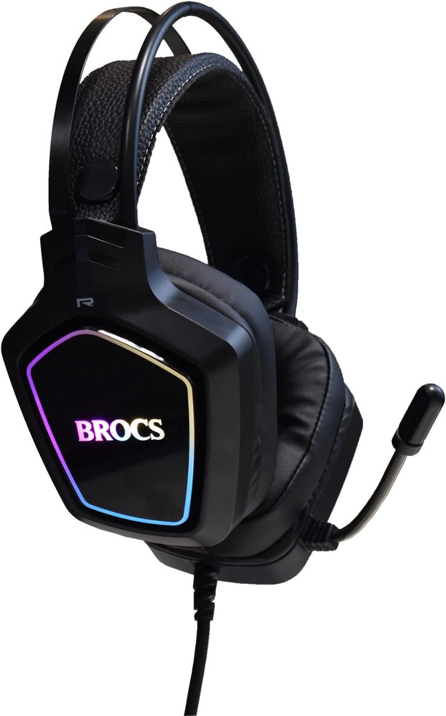 Alien H656 Gaming, Headphone with Microphone, RGB - Gaming Headset, USB Headphone for Computer, PC, Laptop, Xbox, PS4 with RGB Lights