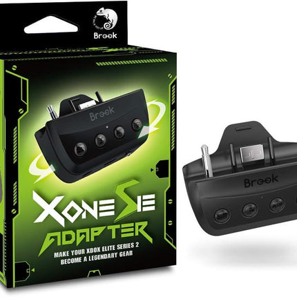 Brook Xone SE Adapter - Type C Version, for XB Elite Series 2 and XB X/S Controllers on XB X/S, Switch, PS4 Gaming Consoles and PC(XID), Supports Motion Control, Turbo, Remap, Audio Function