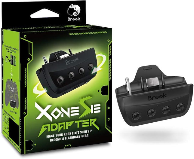 Brook Xone SE Adapter - Type C Version, for XB Elite Series 2 and XB X/S Controllers on XB X/S, Switch, PS4 Gaming Consoles and PC(XID), Supports Motion Control, Turbo, Remap, Audio Function