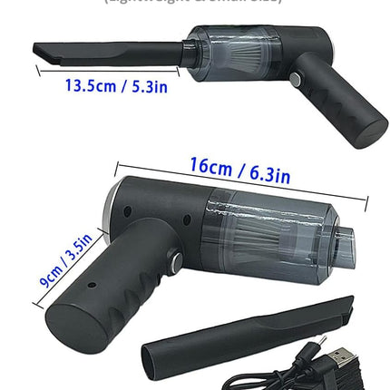 Portable Cordless Handheld Vacuum 9000Pa Dustbuster Wet Dry For Car Office Pet And Home Lightweight Cleaner Insect Spider Stink Bug Cockroach Moth Bee