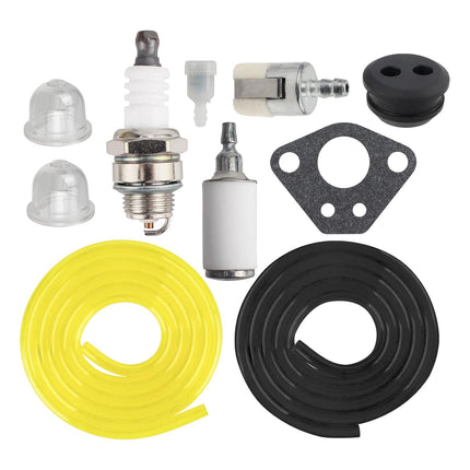 partszen 62100-81010 Carburetor A021000811 For Poulan Pro PR46BT PR48BT BP400 PR2322 BP402 967086901 150032738 530058436 Southland SCV43 SEA43 Earth Auger Eskimo Mako M43 M43Q8 Viper Husqvarna 165BT