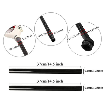 12 Pcs Universal Vacuum Attachments For Shop Vac Accessories, 1 14 To 2 12 Vacuum Cleaning Tools Kit, Dirt Remover For Home Air Vents Corner Pets Drawer Car Dusty Vacuum Brush Attachment