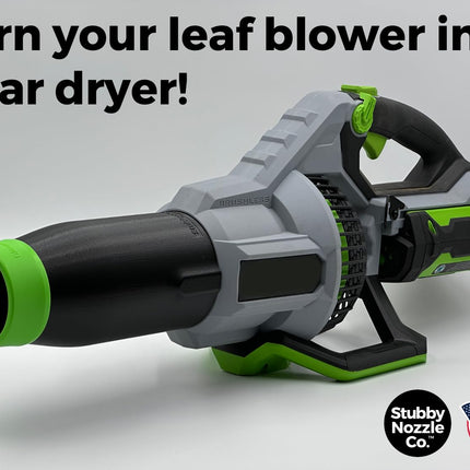 Stubby Car Drying Nozzle for EGO Blowers (530, 575, 580, 615, 650, 765)