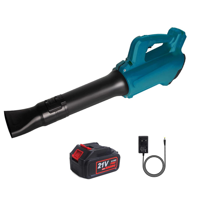 Brushless Leaf Blower Cordless, T TOVIA 21V Electric Leaf Blower with 13 Variable Speeds, 4.0Ah Battery and Charger, 120MPH 460CFM Lightweight Mini Leaf Blower for Lawn Care, Snow Blow, Yard Clean