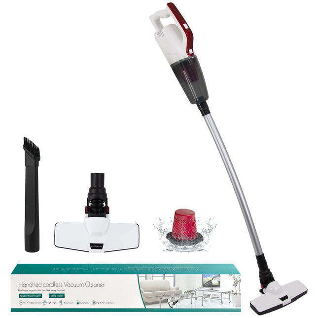 Handheld Cordless Vacuum Cleaner 8500Pa Powerful Suction Stick Vacuums Portable Electric Brooms Lightweight Wireless Vacuum Cleaner For Hardwood Floor Pet Hair Car & Home Cleaning