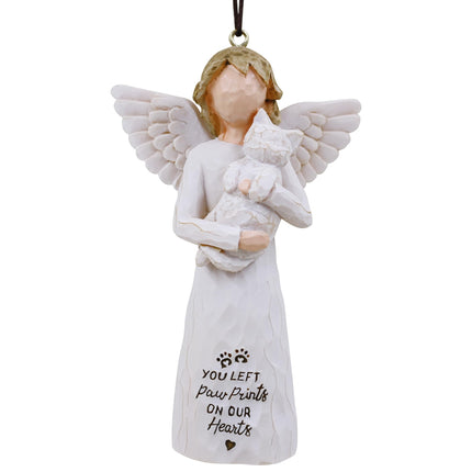 Cat Christmas Tree - Cat Ornament, Christmas Tree Topper Angel, Christmas Tree for Cats, Cat Christmas Ornament, Christmas Cat Tree, Cat Figurines, White Cat Ornament