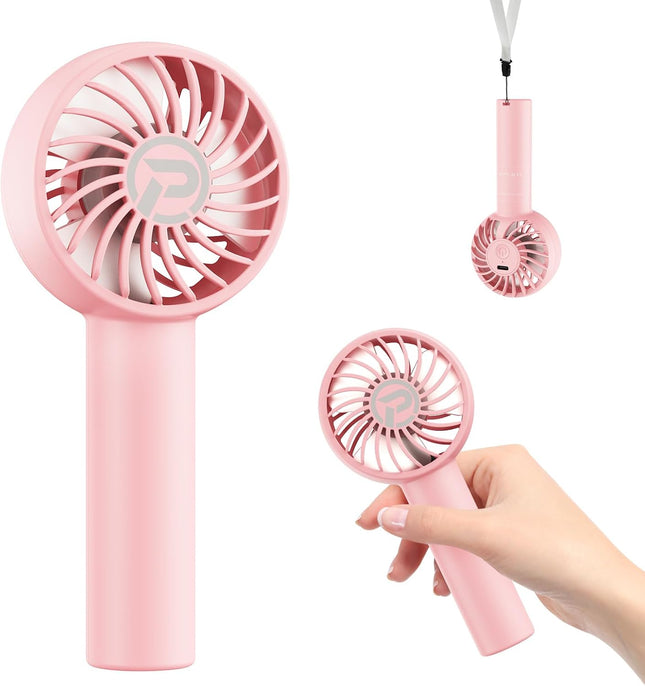 Mini Portable Fan, Battery Operated Personal Handheld Fan, 3 Speed Adjustable Usb Rechargeable Fan, Cute Design Powerful Eyelash
