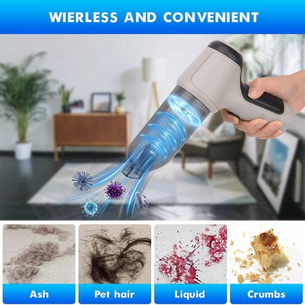 Uniqus Compact Vacuum Cleaner. Generation Canned Air Spray Pc, Wireless 3In1 Ultra Powerful 12000Pa 75000 Rpm. Fast Charging Usb, Better Cleaning For Your Home, Car, Pc And Office. Mega Offer