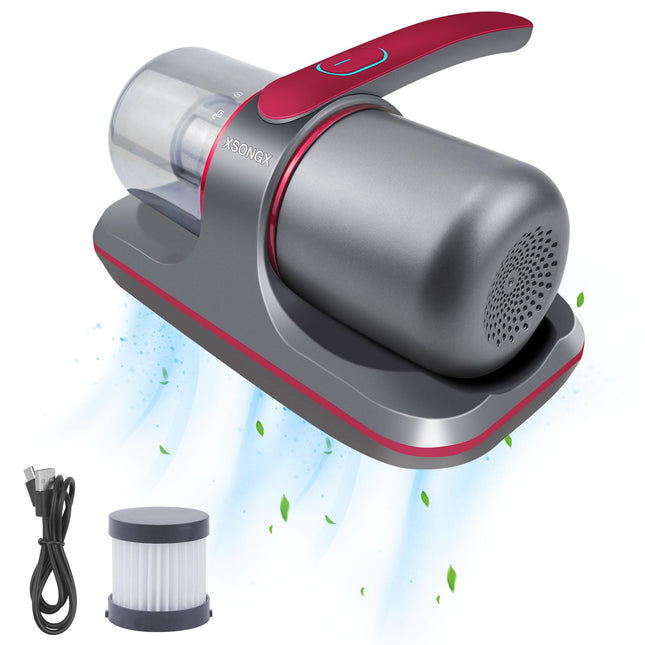 Blue Ultraviolet Cleaner，Bed Vacuum Cleaner Cordless, Uv Mattress Vacuum Cleaner, Handheld Couch Cleaner Machine Deep Cleaner For Sheet,Pet Hair, Fabric Sofa Vacuuming…