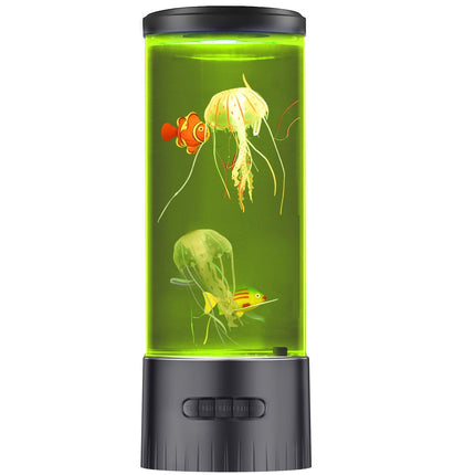 CALOVER Jellyfish Night Light Lamp with Bluetooth Speaker White Noise Large Size Smart Sensory Synthetic Jelly Fish Tank Mood Lamp, Cool Birthday Christmas All Holiday s for Adults Kids