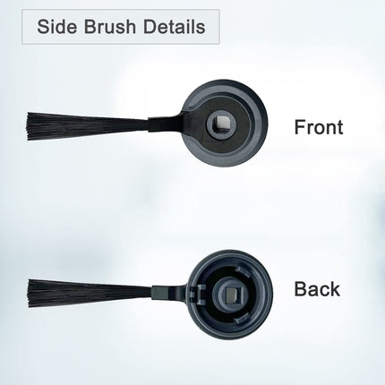20 Pack Parts For Shark Ion Av751 R85 Rv850 S86 S87 S88 R71 R72 R75 Rv761 Rv771 Rv871 Av752 Av753 Robot, 2Main Brush&5Filters&10Side Brushes&2Prefilter&1Brush Protect Guard