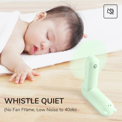 Jisulife Handheld Fan With 4500 Mah Powerbank Max 46 Hours Runtime,Pocket Fan Portable Battery Operated Or Usb Powered Folding