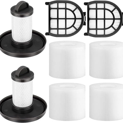 Isingo Shark Lz601 Filters Compatible With Shark Apex Uplight Liftaway Duoclean With Selfcleaning Brushroll Stick Vacuum Lz600, Lz601, Lz602, Lz602C, Compare To Part Xfflz600, 4+2+2