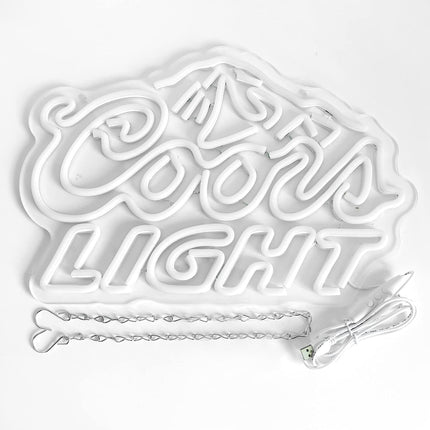 JFLLamp Crs LIGHT Neon Signs for Wall Decor Neon Lights for Bedroom Led Signs Suitable for Man Cave Bar Pub Restaurant Christmas Birthday Party Led Art Wall Decorative Crs Light Bar Sign, 5V Usb Power, 1711 Inch(Azure+red+white）