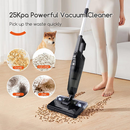 Stick Vacuum Cleaner Handheld Vac Powerful Wet Dry Vacuum Electric Mop For Hardwood, Tile,Marble And Carpet Cleaning Corded Cleaning Tool