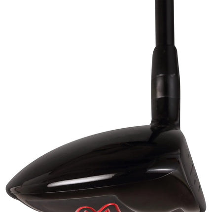 Senior Men's Majek K-Series 3 Wood Golf Club, Right Handed Senior Flex with Men's Senior Size Black Pro Velvet Grips
